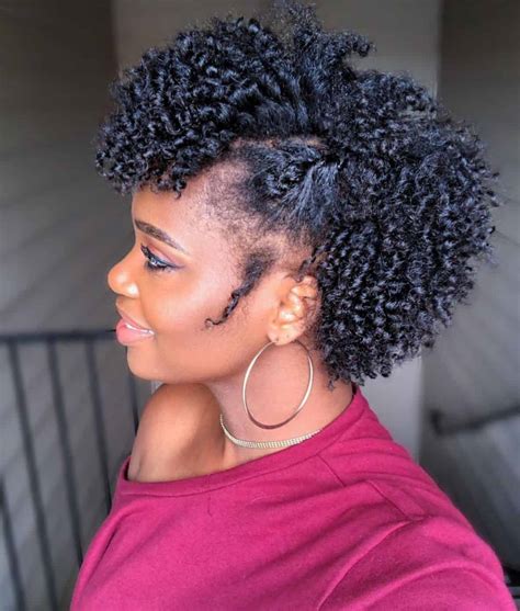 hair styles short natural hair